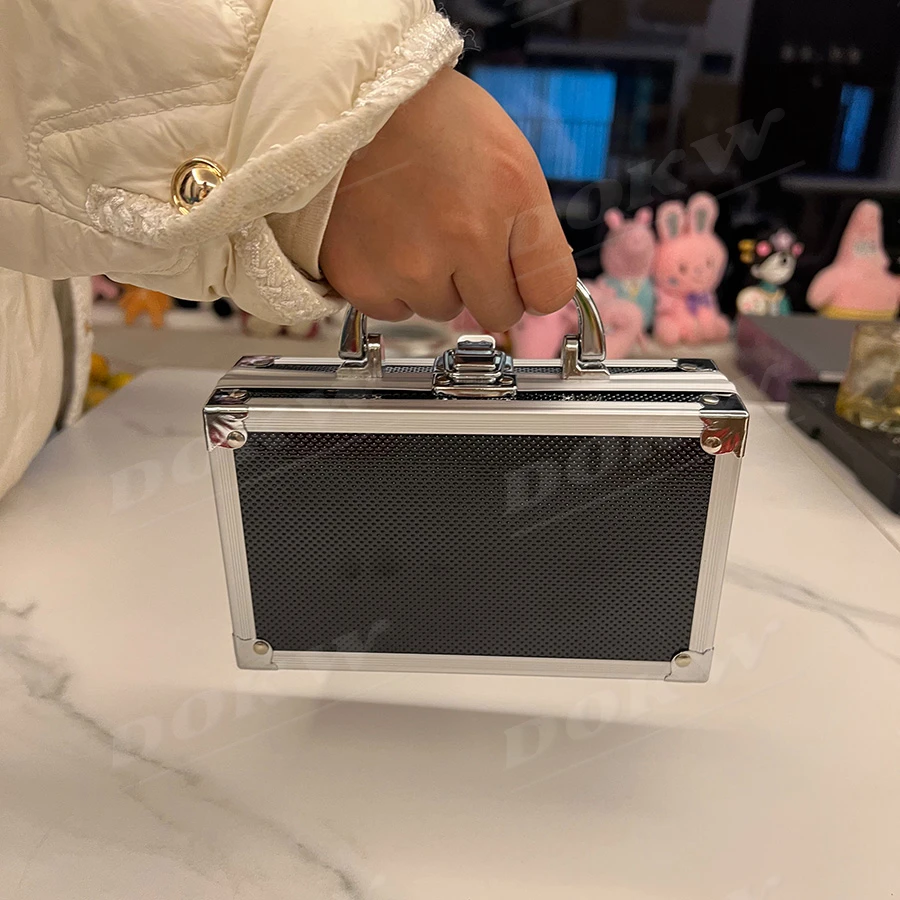 Mini Multi-Purpose Small Size Storage Box - Travel Case Watch Jewelry Organizer for Valuable Items Collection