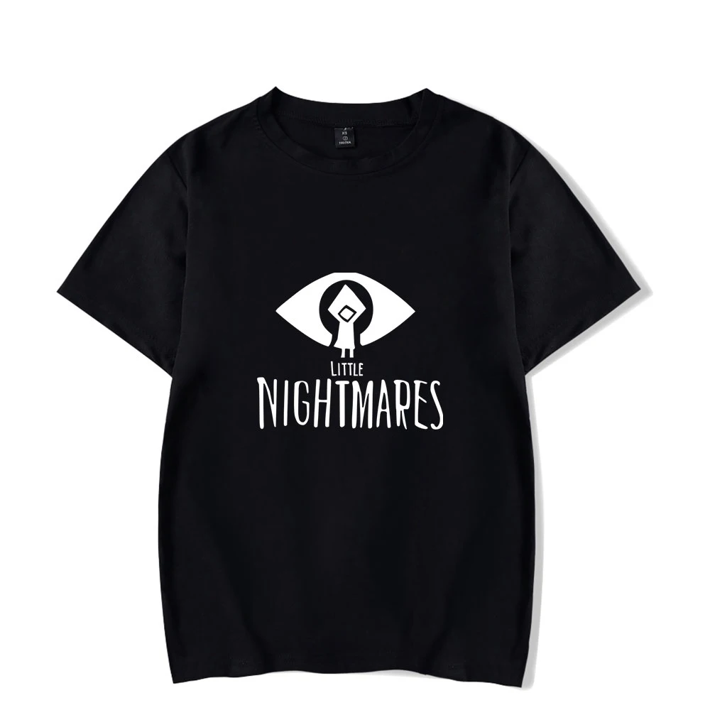 Little Nightmares 2 T-Shirts Anime Horror Game 3D Print Streetwear Men Women Fashion T Shirt Harajuku Male Boy Tees Tops Clothes