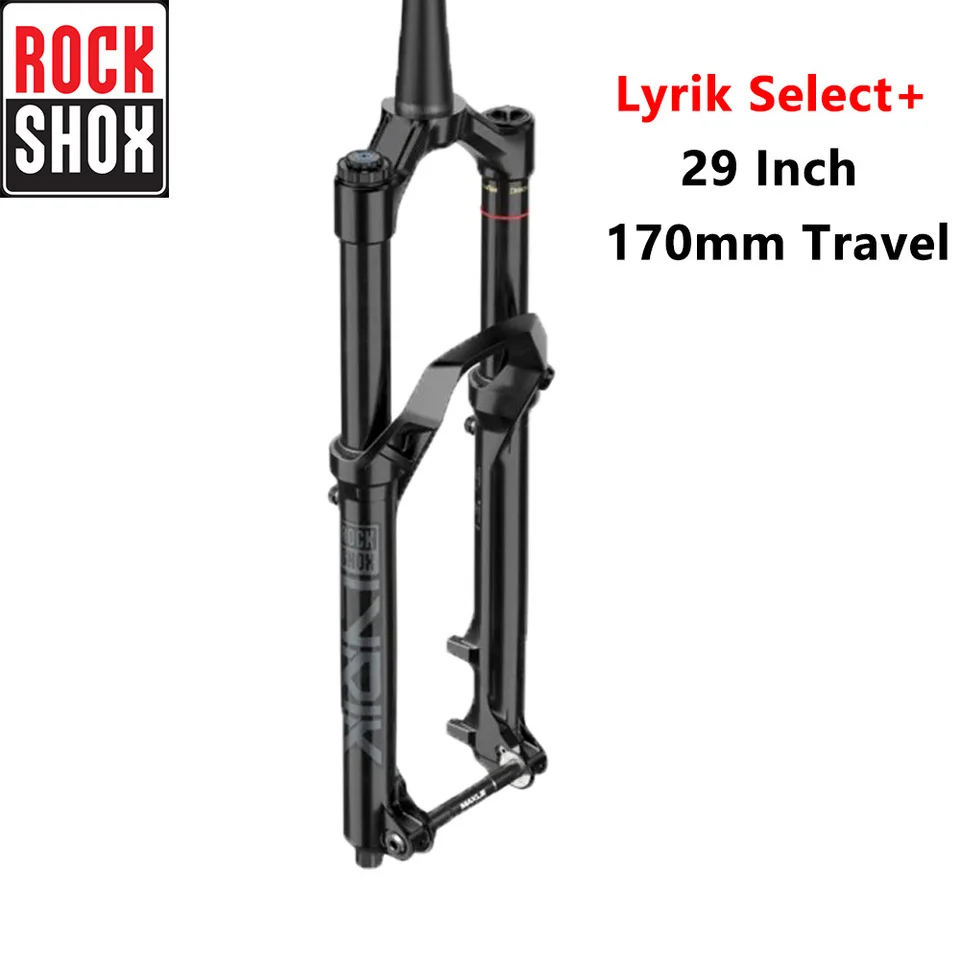ROCKSHOX Lyrik Select + 29 بوصة السفر الأمامي دراجة هوائية جبلية شوكة تعليق النفط الغاز الدراجات الطرادات ل Trail EMTB و BMX
