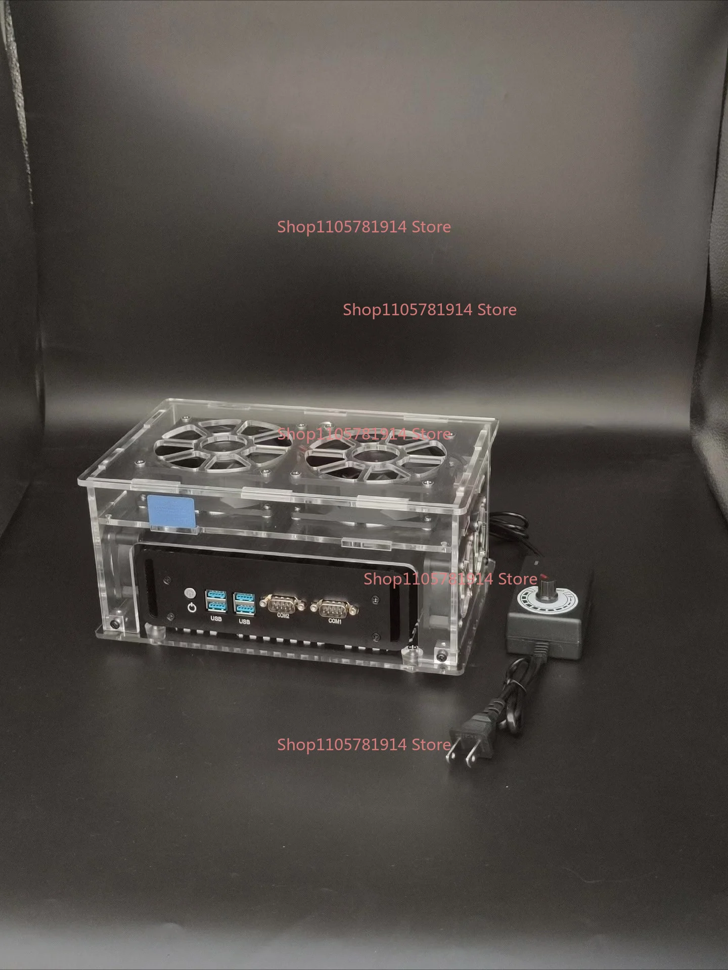 For Xinchuang Cloud Industrial Computer Radiator J6412 Mini Host X30 Cooling Base Bracket Cooler Speed Regulation