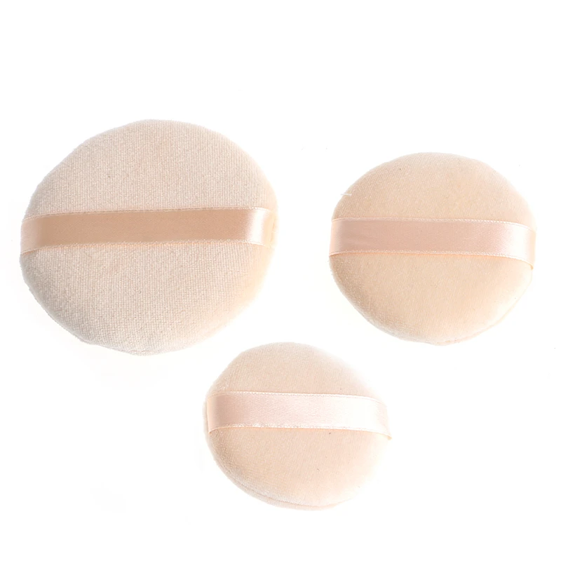 Face Body Powder Puff Cosmetic Makeup Super Soft Cleansing Make Up Sponge 3 Size