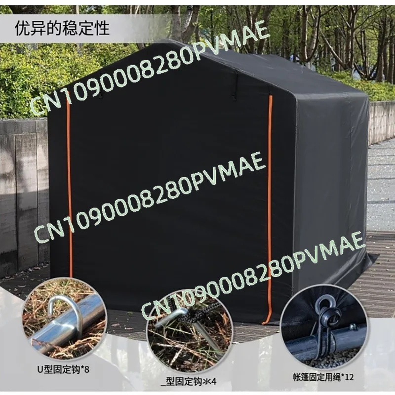 

Outdoor Rain Sun Protection Canopy - Bicycle EV Tent Carport Small Storage Shed Utility Room