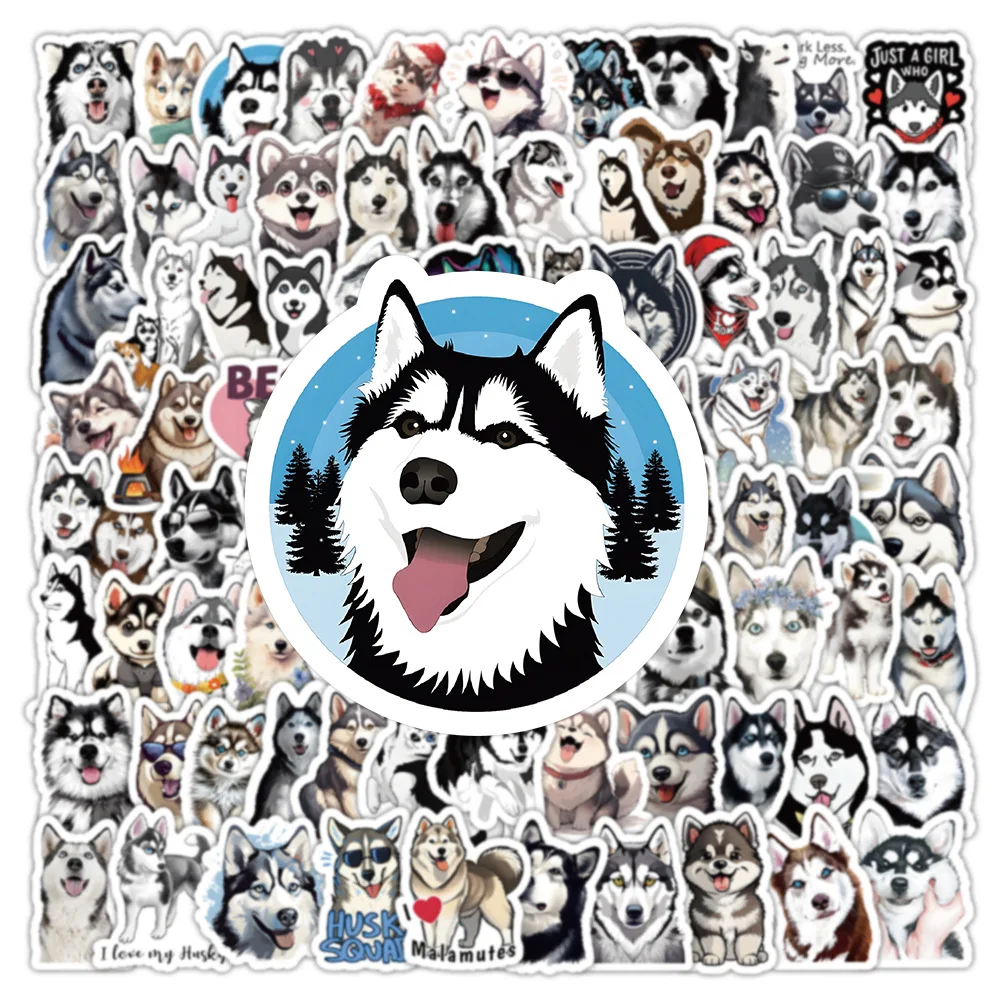 10/50/100pcs lustige coole Hund Graffiti Aufkleber Wasser Tasse Handy Auto Skateboard Gitarre Laptop Helm DIY wasserdichten Aufkleber