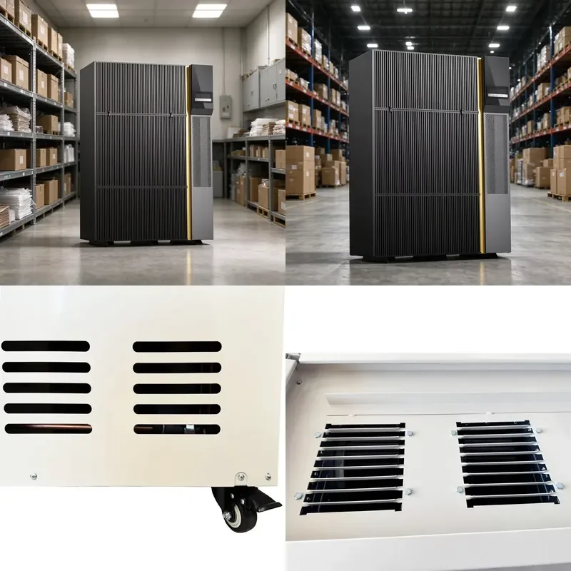 480L Day Industrial Dehumidifier Condensing Large Space Commercial Dehumidifier for Home Warehouse Basement High Capacity