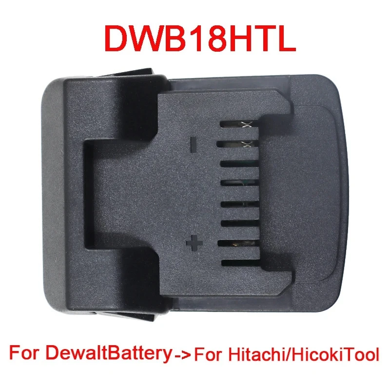 DWB18HTL konverter adaptor baterai, untuk Dewalt XR 18V/20V konverter baterai Lithium Ke Hitachi 18V