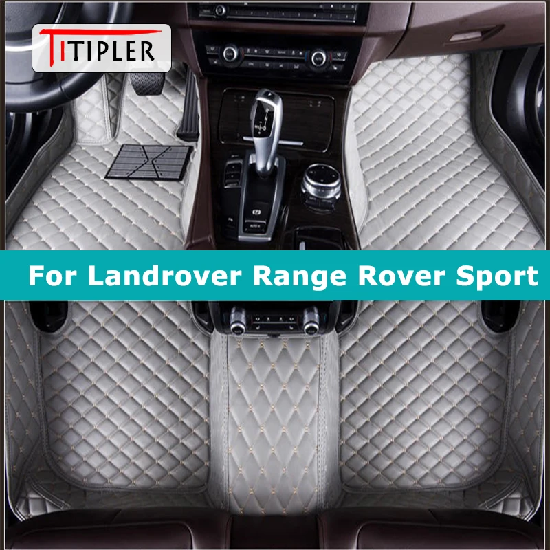 

TITIPLER Custom Car Floor Mats For Landrover Range Rover Sport Auto Carpets Foot Coche Accessorie