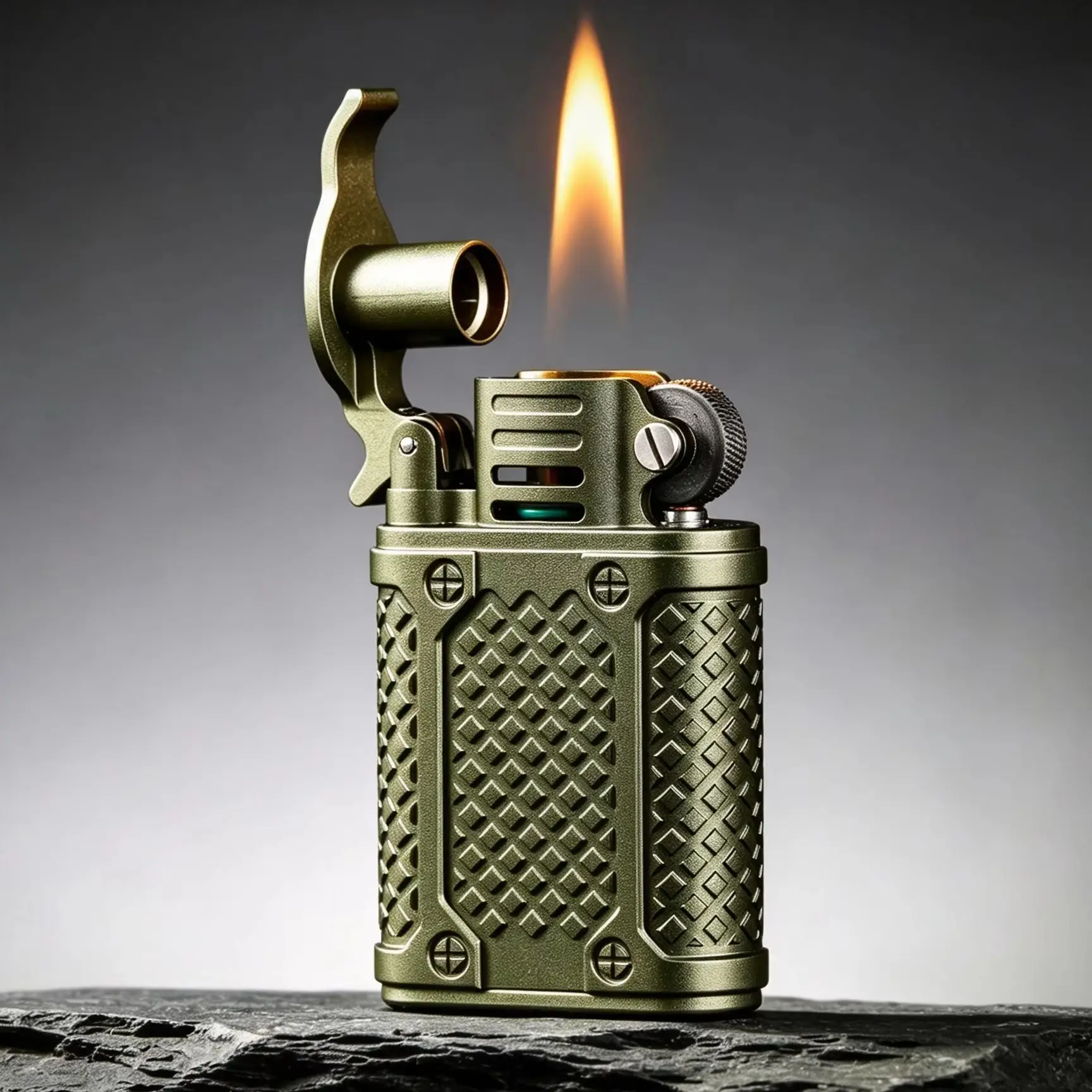 Aviation Aluminum Oil Lighter Lightweight Flint Wheel Lighter Vintage Long Standby Classic Tool Free Pocket Durable EDC Men Gift