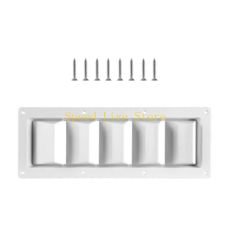 547C Marine Grade Ventilation Louver Cover Quick Installation Plastic Vent Covers For Yachts Ships & Recreational Vehicles