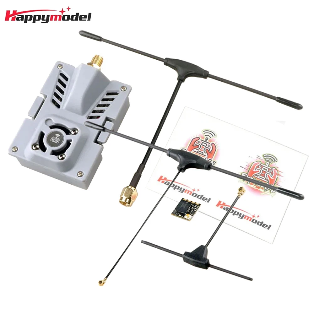 Happymodel ExpressLRS FPV ELRS 915Mhz/868MHZ ES900TX SMA Transmitter , ES900RX Receiver Long Range Module For RC FPV Drone