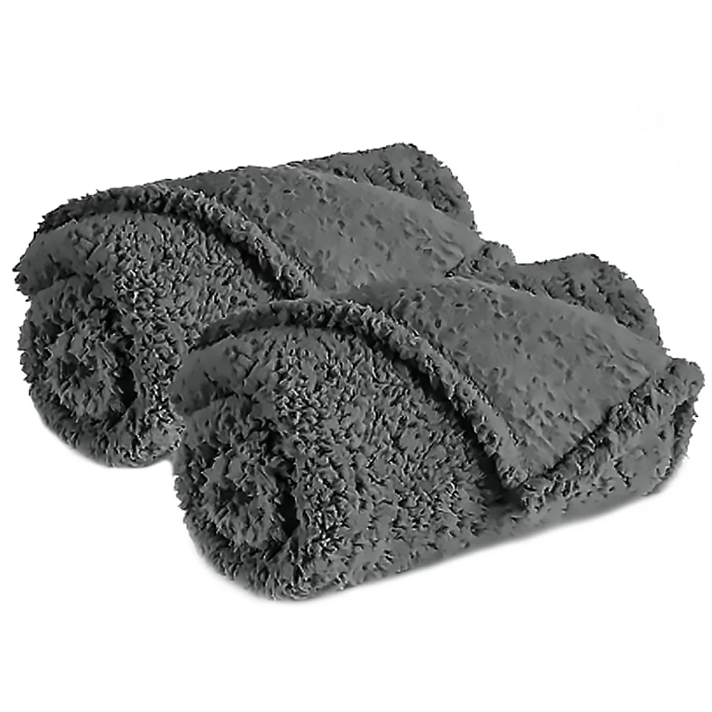 2 قطعة بطانية للحيوانات الأليفة الصوف الدافئة بساط نوم مريح الجلد ودية لحاف ناعم للكلاب القطط جرو غطاء سرير مستلزمات الحيوانات الأليفة #2