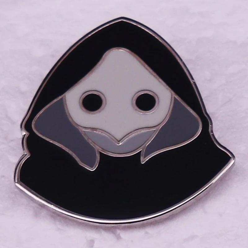 Final Fantasy Amaurotine Mask Enamel Pin FFXIV Game Character Badge Gamers Gift