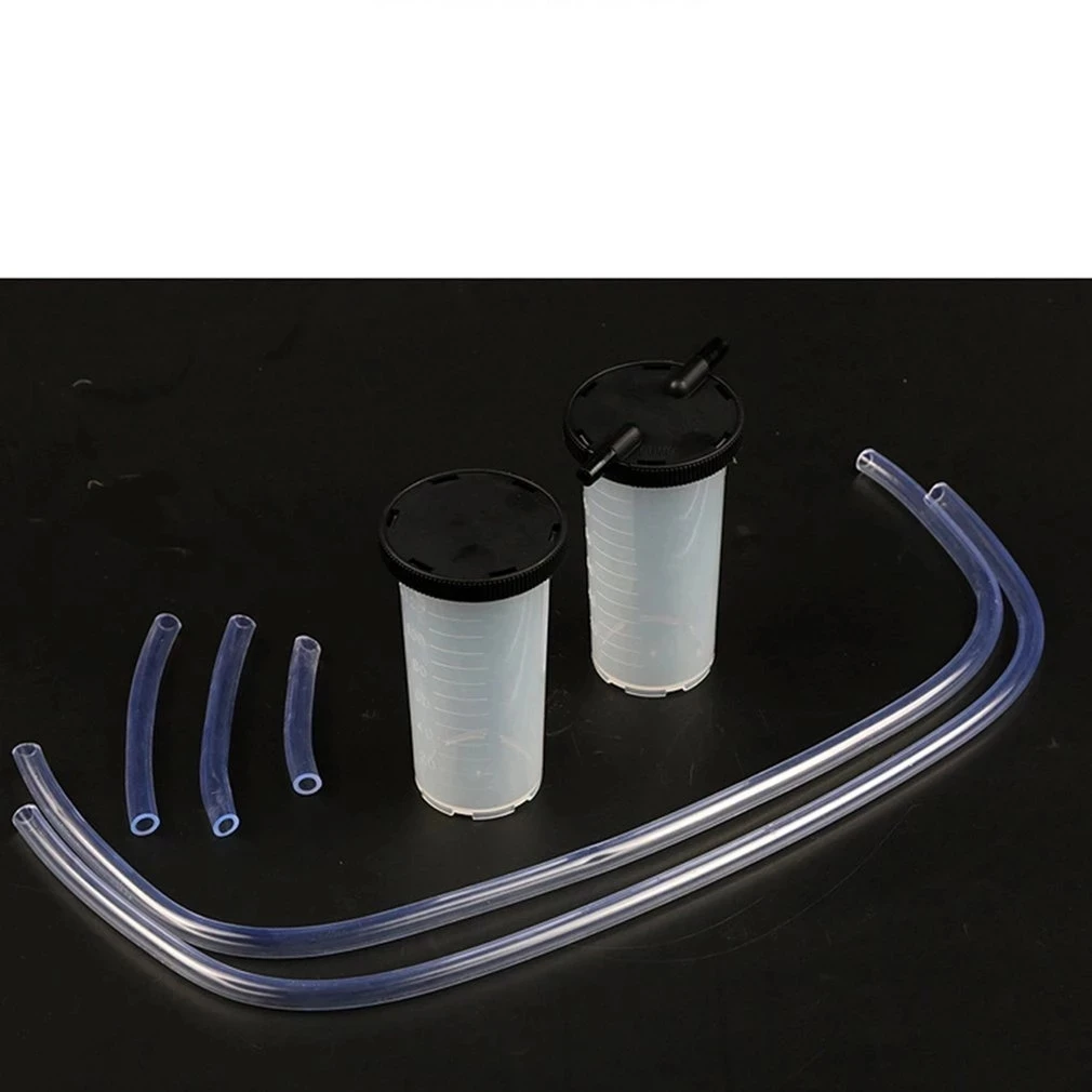 Imagem -06 - Hand Held Faça Você Mesmo Freio Fluido Bleeder Ferramentas Vacuum Pistol Pump Tester Kit Body Pressure Vacuum Fluid Reservoir Oil Tester