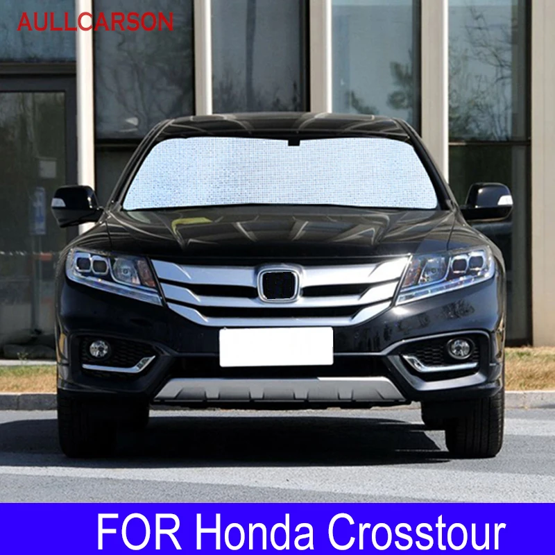 

For Honda Crosstour Sunshades UV Protection Curtain Sun Shade Film Visor Front Windshield Cover Protector Car Accessories