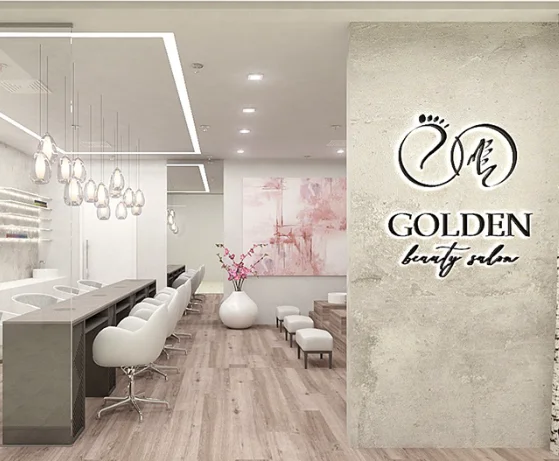 Aangepaste nagelwinkel schoonheidssalon moderne stijl decoratie receptie manicure tafel hele winkel meubilair