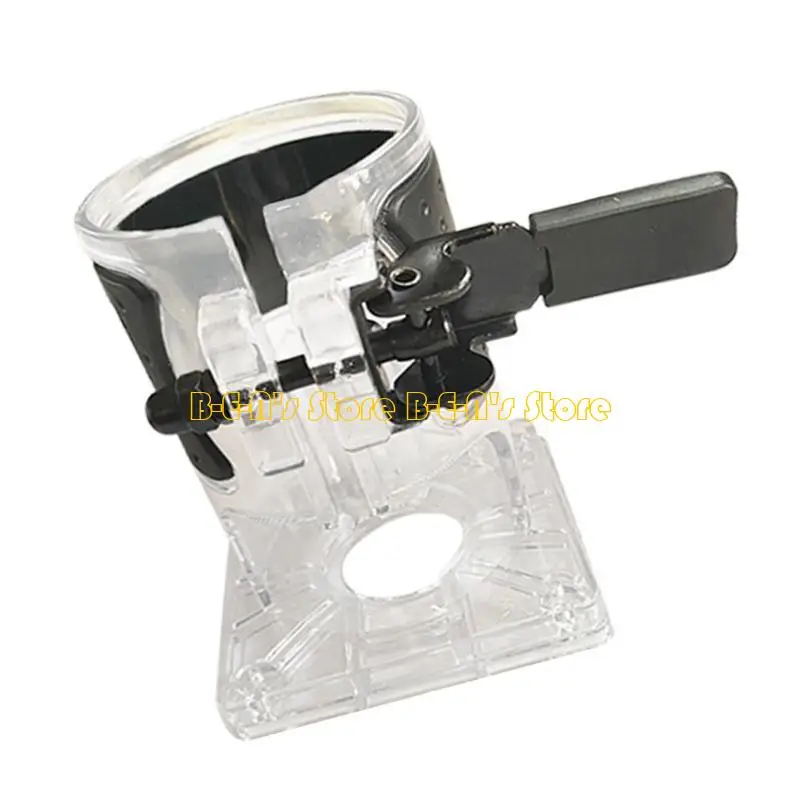 Y1AD Transparent Router Base Cover Improves Cutting Precise for Woodwork and Crafting