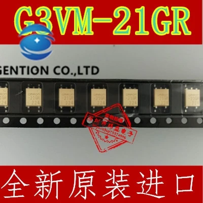 

10PCS G3VM-21GR SOP4 21GR light coupling solid-state relay in stock 100% new and original