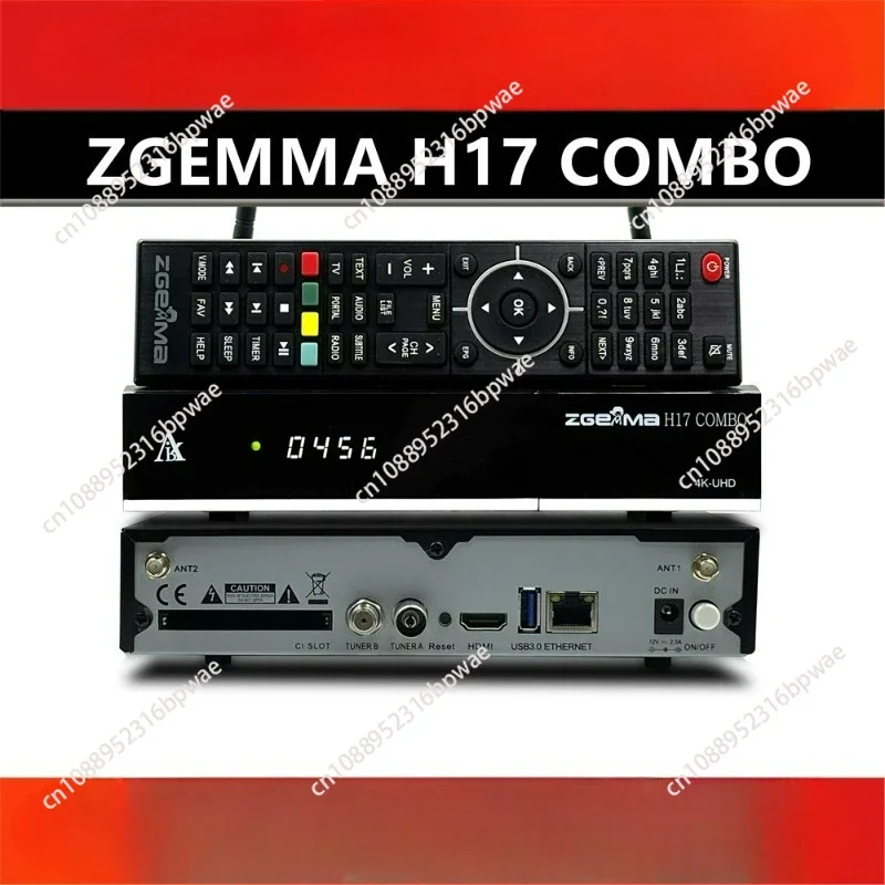 2025 gran oferta ZGEMMA H17COMBO DVB S2X DVB T2/C Receptor de satélite Enigma2