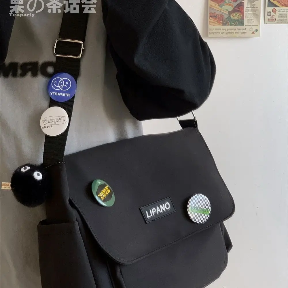 Japanese Ins Bag Versatile Art Street Photography One Shoulder Messenger Bag Male Fashion Student Crossbody Bag Female