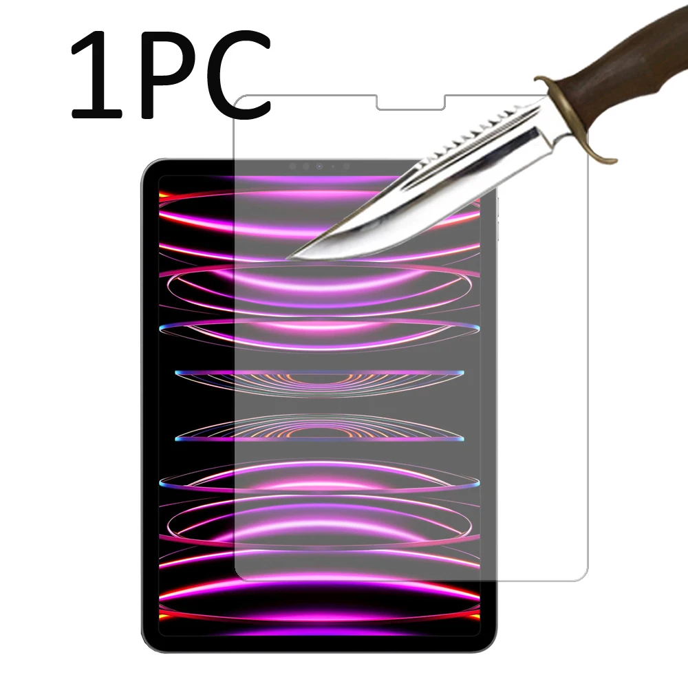 

for Apple iPad pro 11'' 2022 6th generation A2435 A2761 Tempered glass screen protector tablet Protective film 9H hardness