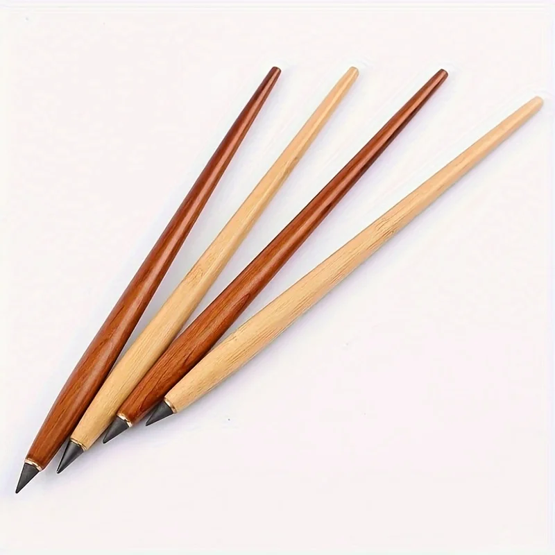 13Pcs/set Everlasting Pencil Unlimited Writing Solid Wooden Pencil HB Replacement Set Student Drawing Art Pencil School Supplies image 5