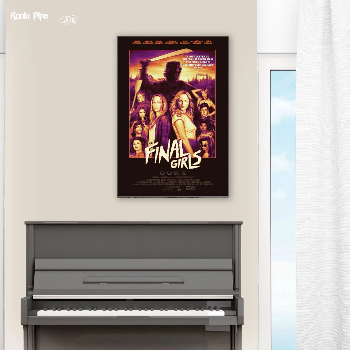 The Final Girls Classic Movie Poster Art Print Canvas Painting Wall Pictures Living Room Home Decor (No Frame)