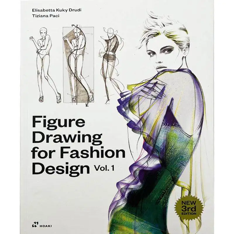

Figure Drawing for Fashion Design Book Vol.1 Costume Design, Figure Drawing, Sketching, and Drafting Spanish English Version