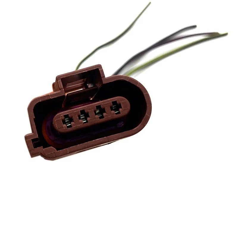 1Pcs For Audi A3 A6 C6 A4 Q5 B8/Volkswagen Magotan/CC Intake Pressure Sensor 4PIN Plug Harness Accesories Para Auto Car Stuff