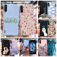 Mi 9 Lite Case For Xiaomi Mi 9 SE Cover Cute Cat Dinosaur Cartoon Protector Shockproof Bumper on Xiomi Mi 9 Lite Mi9 Mi9SE Funda