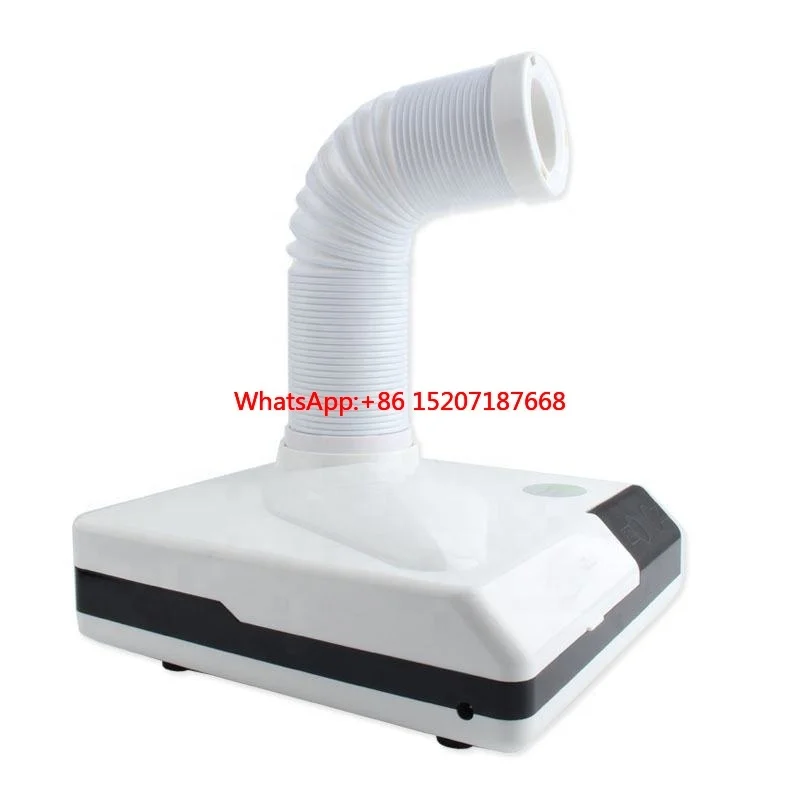 

60W new strong nail dust collector retractable elbow design fan nail vacuum cleaner