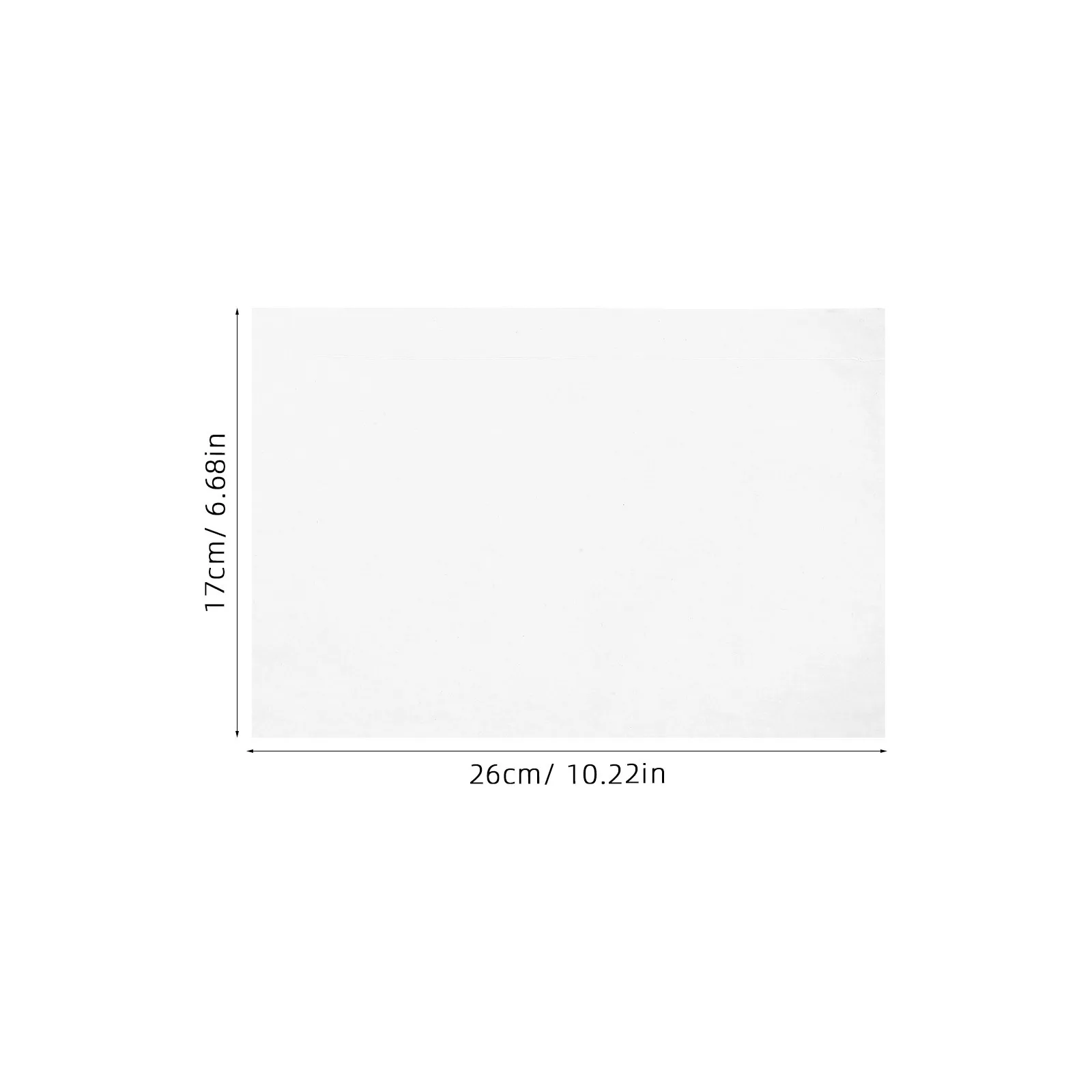100Pcs Self-Adhesive Clear Packing List Envelopes Shipping Label Sleeves Shipping Pouches Mailing Bags Document Organizer