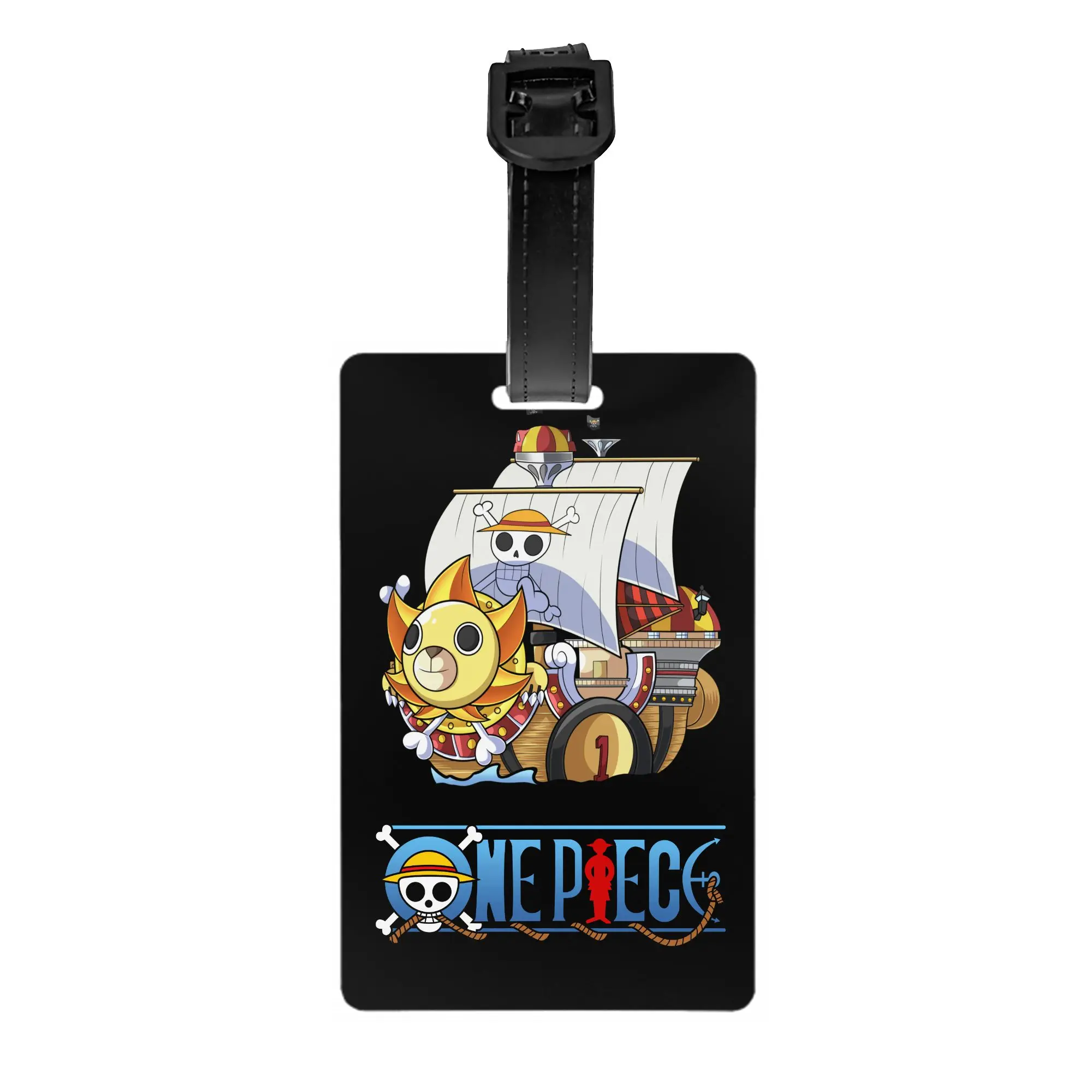 

Индивидуальная аниме-багажная бирка One Piece с защитой конфиденциальности и идентификационной этикеткой