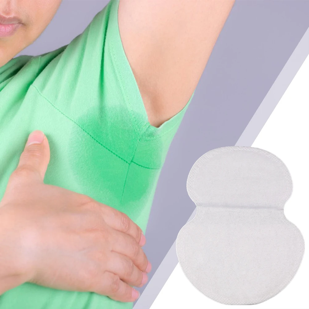 30/50/100pcs Disposable Underarm Sweat Pads,Comfortable Breathable Armpit Sweat Pads for Sports Fitness,Premium Sweat Shield