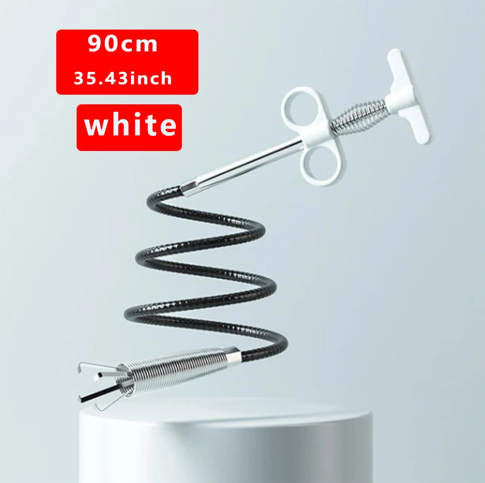 Sewer Pipe Unblocker Snake Spring Dredging Tool for Kitchen Bathroom Hair Sink Pipeline Cleaning  Accessories,TIMUKJ