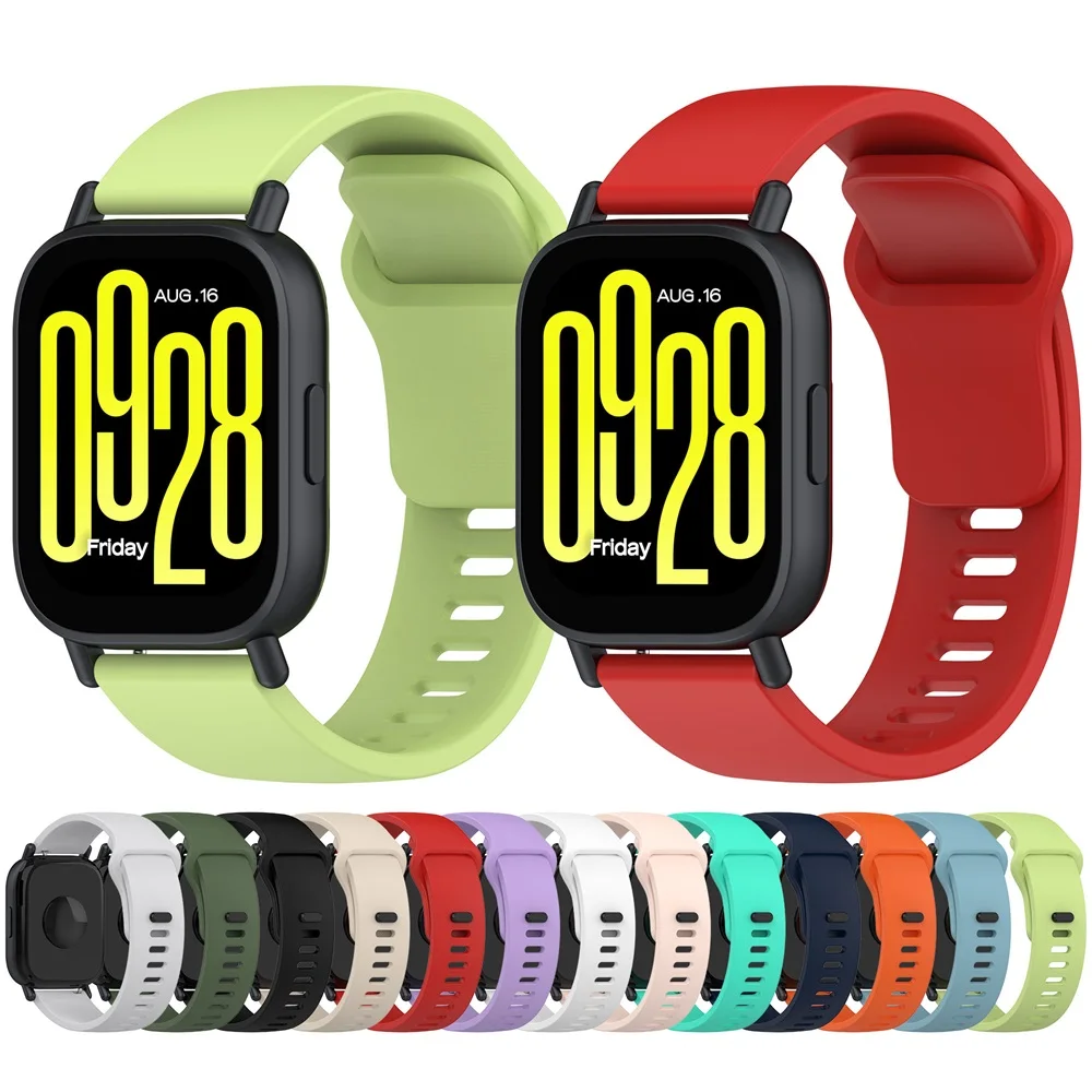 

Чехол для часов Redmi Watch 5 Active, силиконовый ремешок, спортивный браслет, ремень, браслет для Redmi Watch 5, аксессуары для активного ремешка