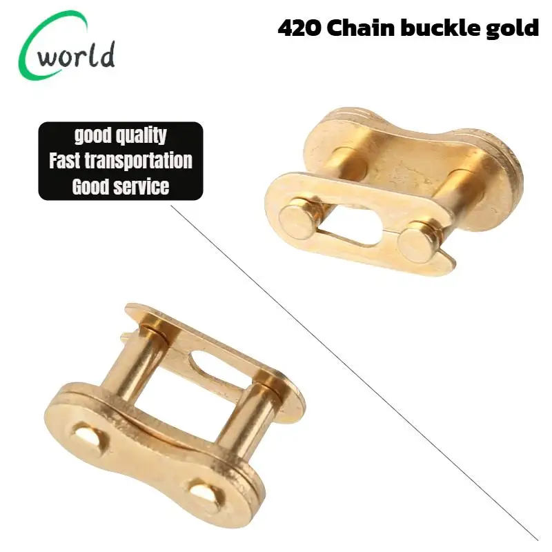 

Motorcycle chain buckle link, chain connector main joint link with O-ring chain lock, four-wheel ATV motorcycle chain buckle