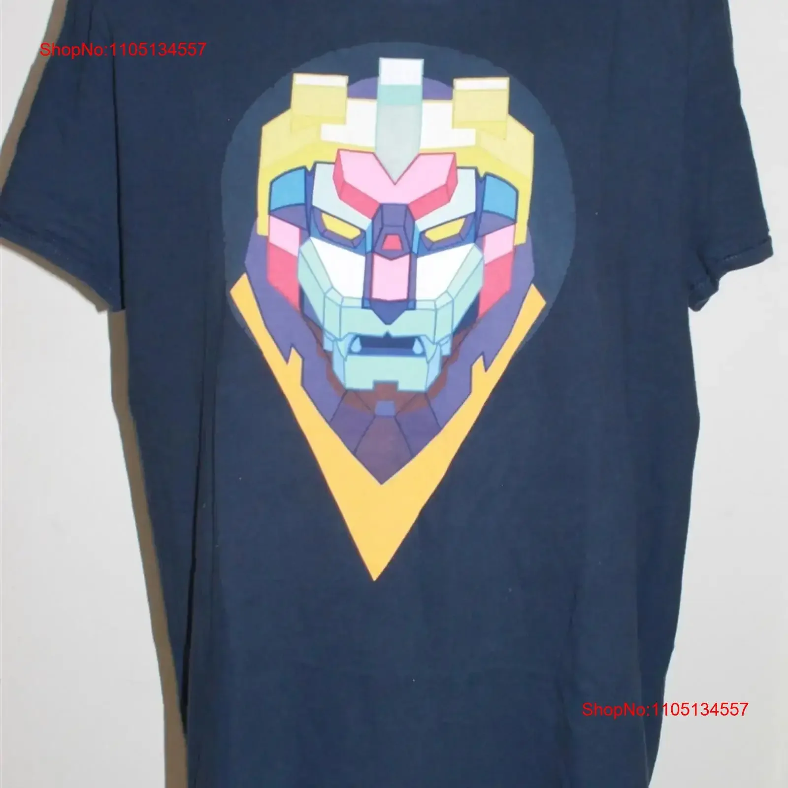 Voltron Lvl Up Character T Shirt Large 2016 Monthly Mystery Loot Crate vintage Washed designer clothes streetwear Casual