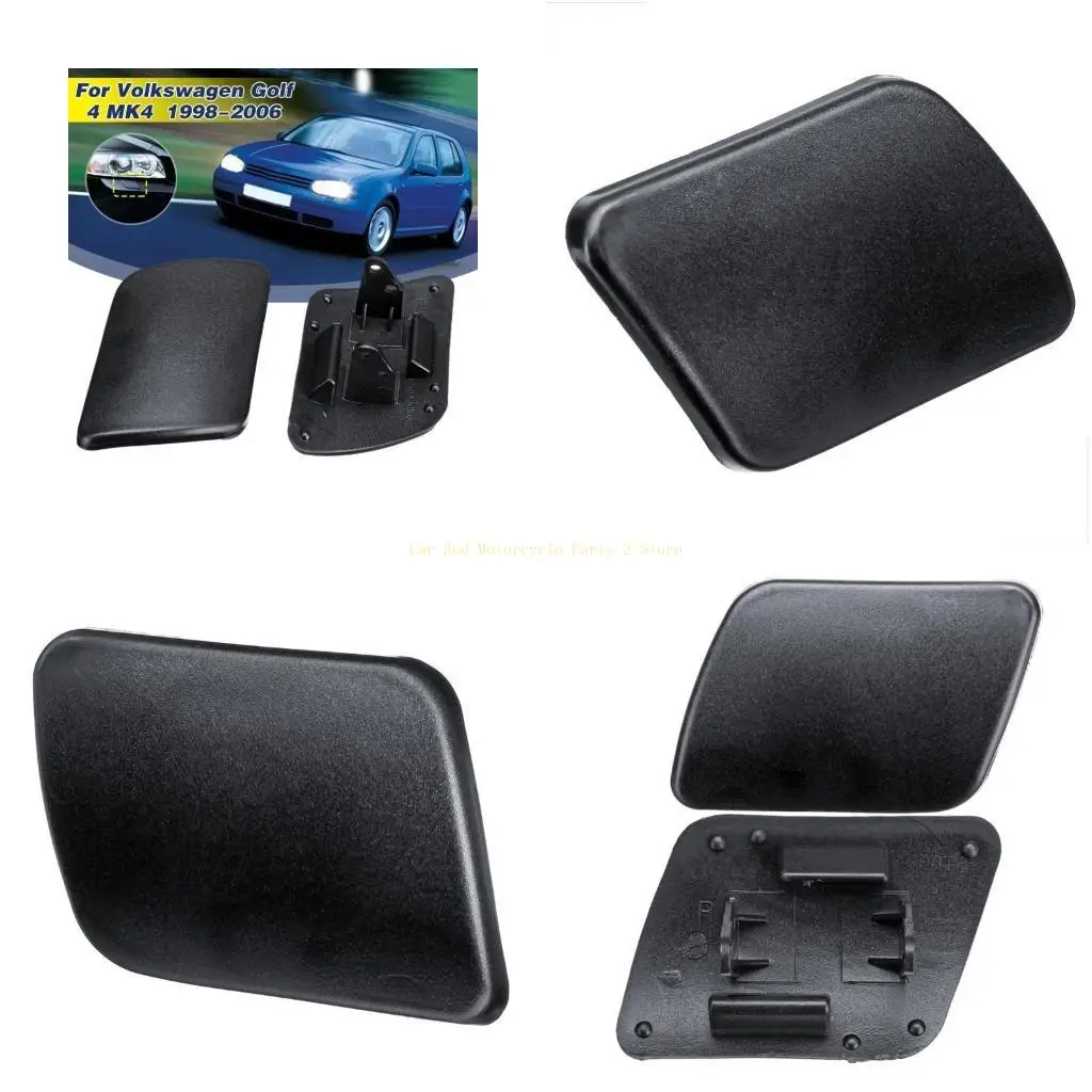 

Replacement Nozzle Covers Auto Front Bumpers Headlight Washer Nozzle Cover Caps