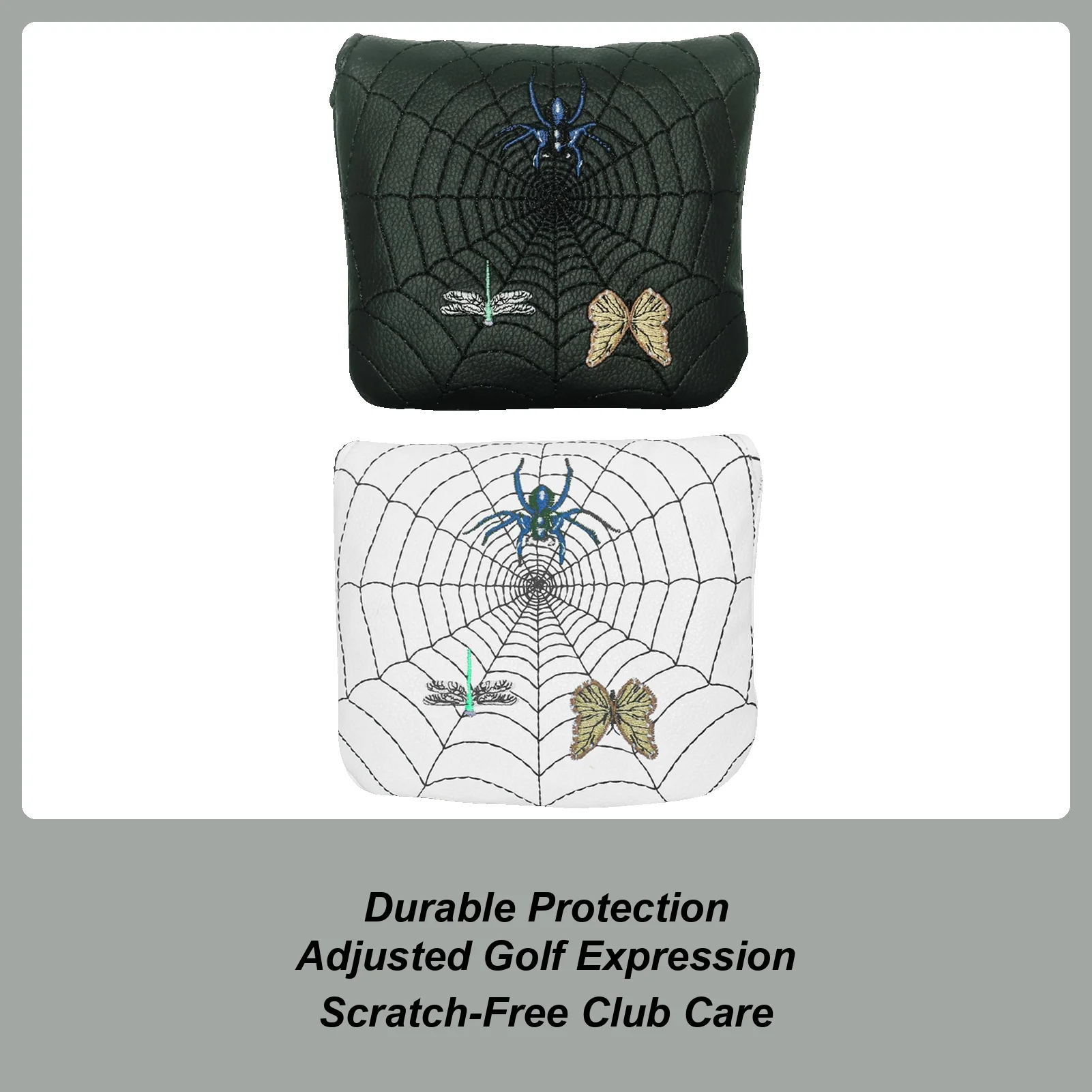 أغطية رأس نادي الغولف PU أغطية رأس السائق المغناطيسي للرجال والنساء والشباب والمراهقين لاعبي الغولف والزوجة والابن والأصدقاء العائلية