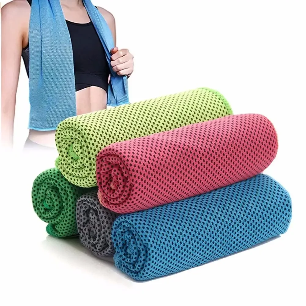 Microfiber Travel Running Gym Yoga Hiking Towels Sports Cooling Towels Ice silk towel Towels Sweat-absorbent Towel