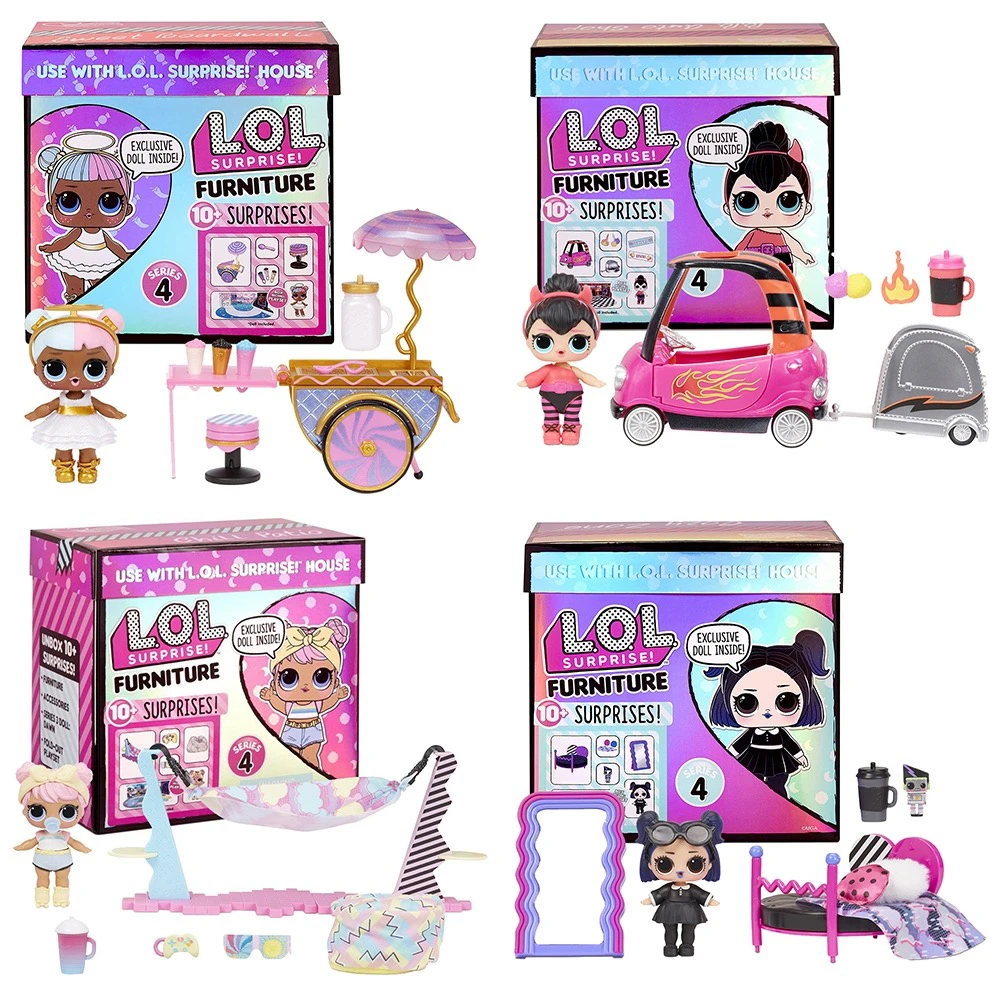 Original LOL Surprise Doll Playhouse Scene Set Home Accessories Toys Hobbies Action Figures Holiday Gifts for Children