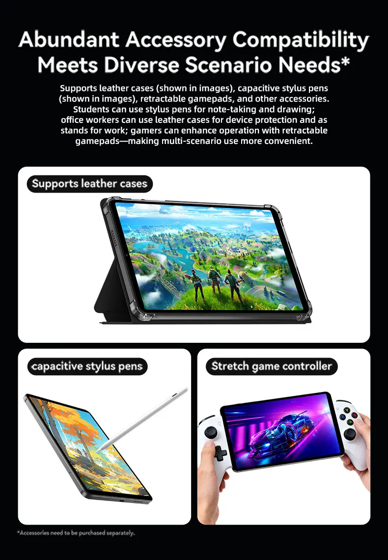 BNCF Bpad T1 Tablet Unisoc T7300 Processor 8.4 Inch Kids Mini Android 16 Gaming Tablet E-Reader With SIM Card Slot 4G LTE Call