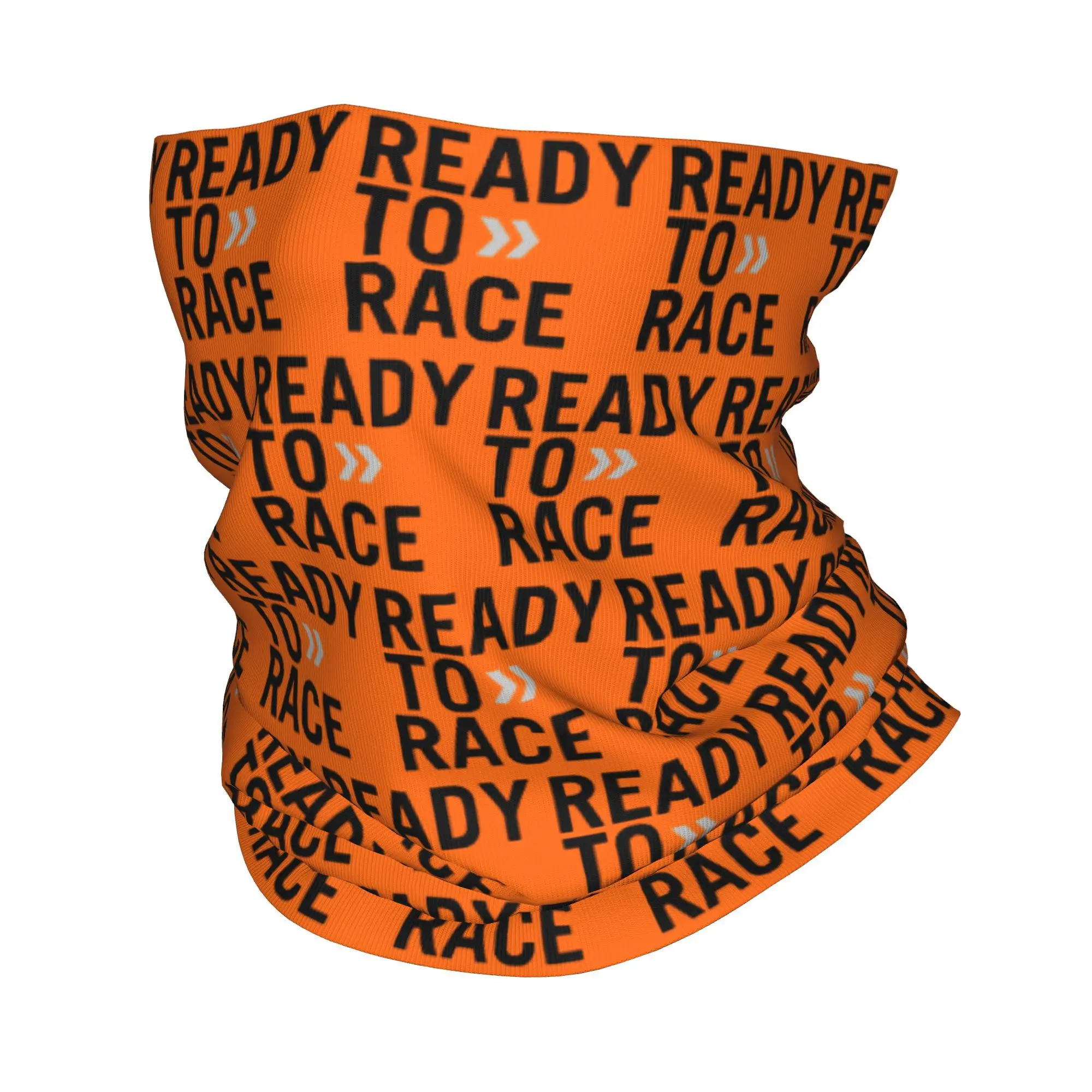 Custom Motors Ready To Race Winter Headband Neck Warmer Women Men Ski Hunting Tube Scarf Enduro Cross  Face Bandana Gaiter