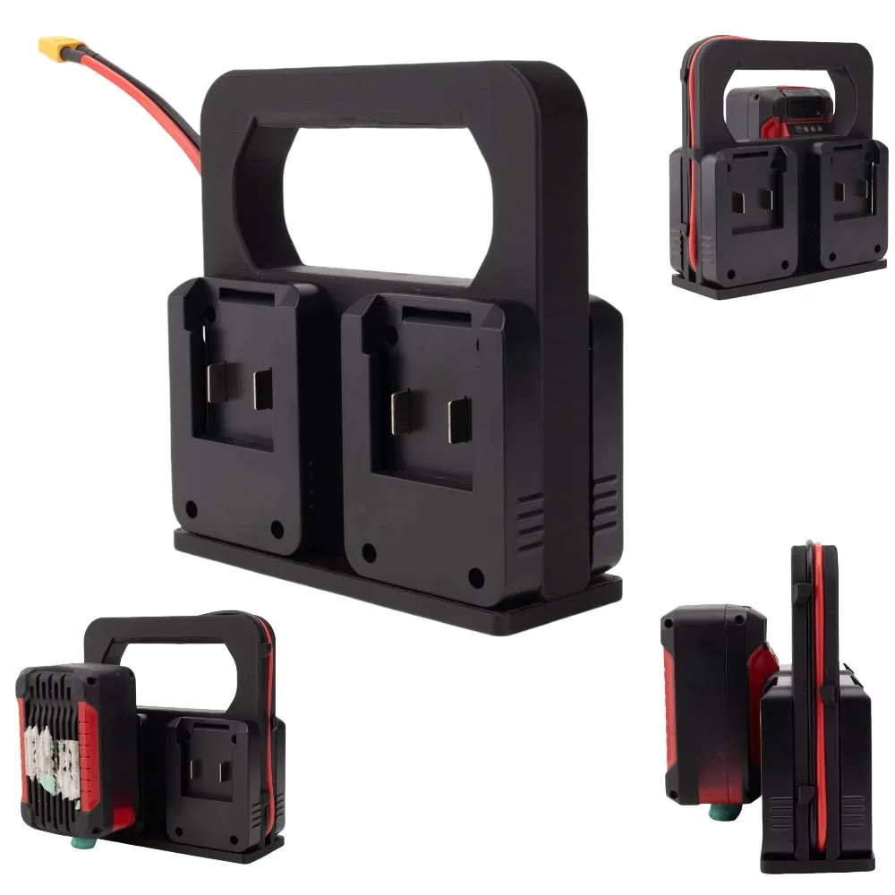XT60 Power Tool Female Socket Interface Power Socket for OZITO 18V Battery Compatible Parallel 15-21V Supply of 4 Battery