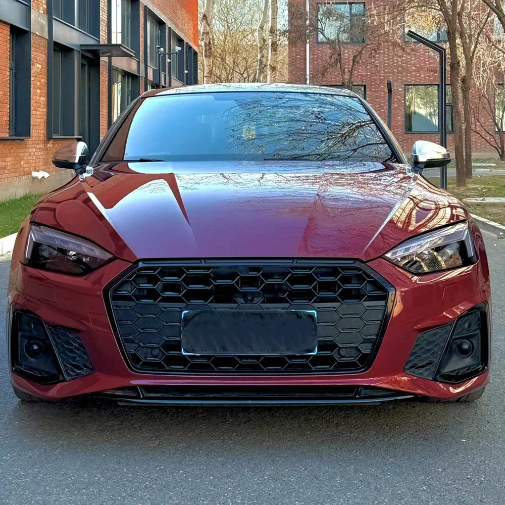 

PET Ankela Red Car Vinyl Wrapping Film PVC Self-Adhesive Waterproof Scratch Resistant Sticker for Auto Motorcycle Body Decal