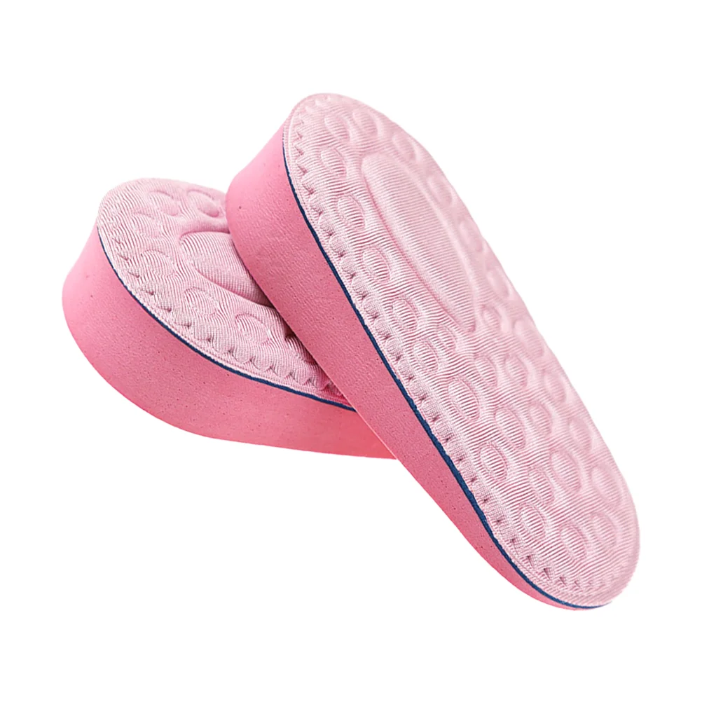 Invisible Heightening Half Pad Shoe Cushion Pads Sports Heel Lift Inner Raised Insole Canvas Sneaker Women's Insoles Girl