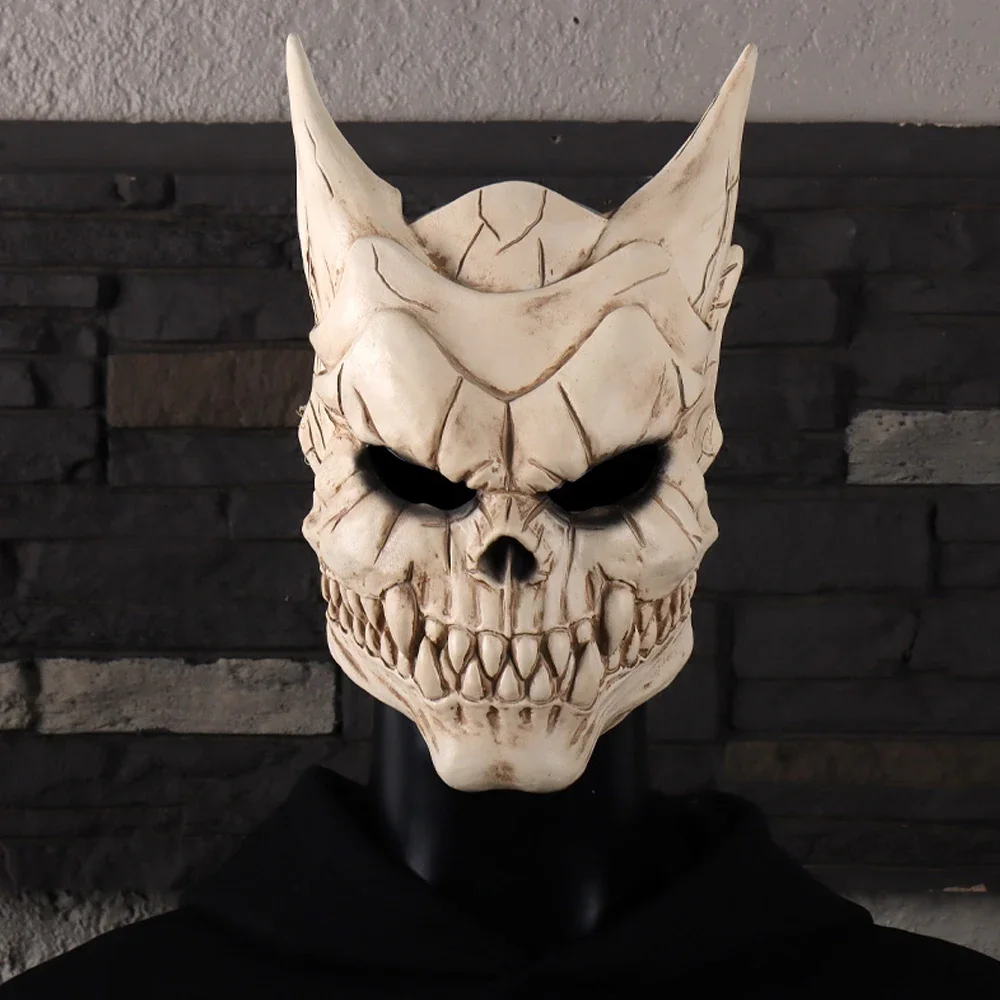

Anime Kaiju No 8 Kafka Hibino Mask Cosplay Skull Monster Latex Helmet Defense Force Halloween Carnival Purim Party Costume Props