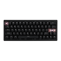 CIDOO C60 HE 63-Key Compact Layout Hot-Swap Wired Gaming Keyboard with Hall Effect Magnetic Switch RGB Backlight 8K Polling Rate