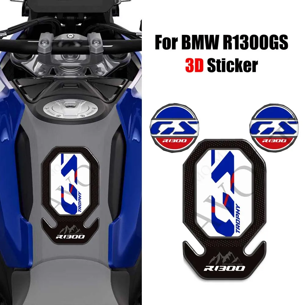 2023 2024 For BMW R1300GS R 1300 GS 1300GS ADV Adventure Tank Pad Stickers Decals Trunk Luggage Cases Fairing Fender Handshield