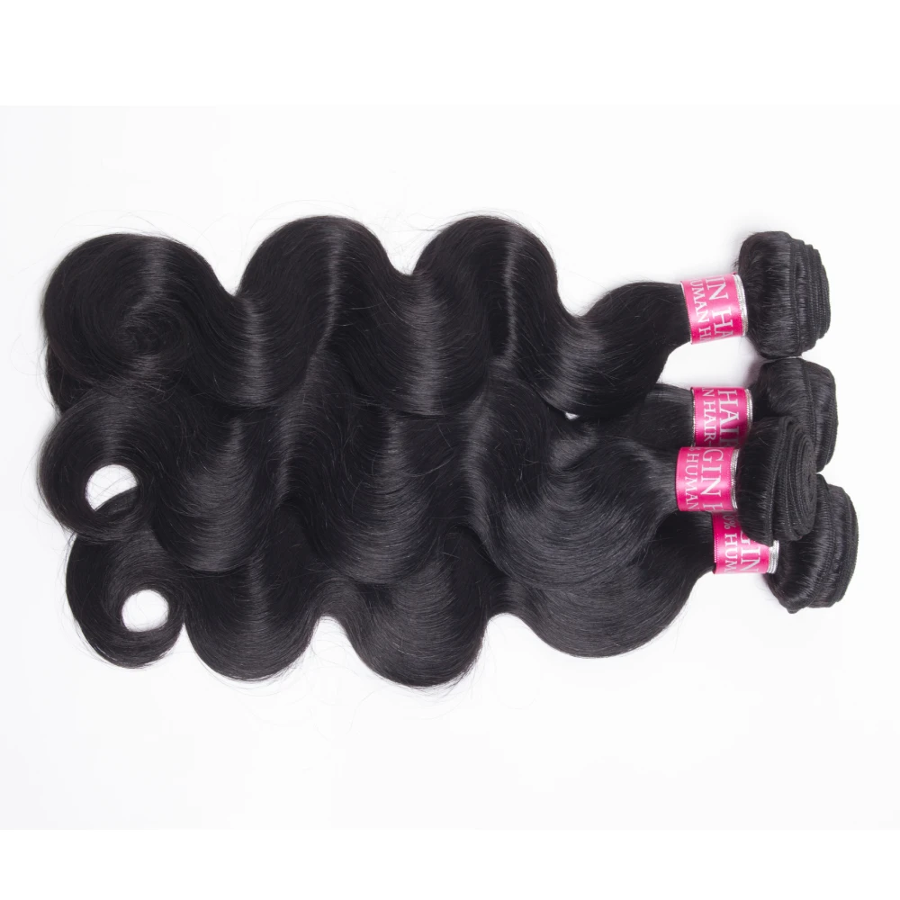 Körper Welle Bundles Menschliches Haar 100% Remy Brasilianische Haar Extensions 1/3/4 PCS Natürliche Schwarz 14-30 Zoll Haarwebart Bundles