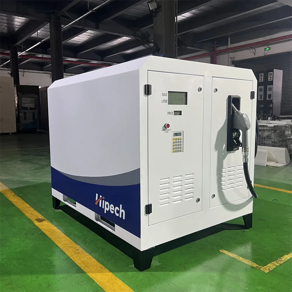 Hipech 1000 Liter 3000 Liter 6000 Liter Mini tragbare Benzin-Mobil-Tankstelle mit Tank